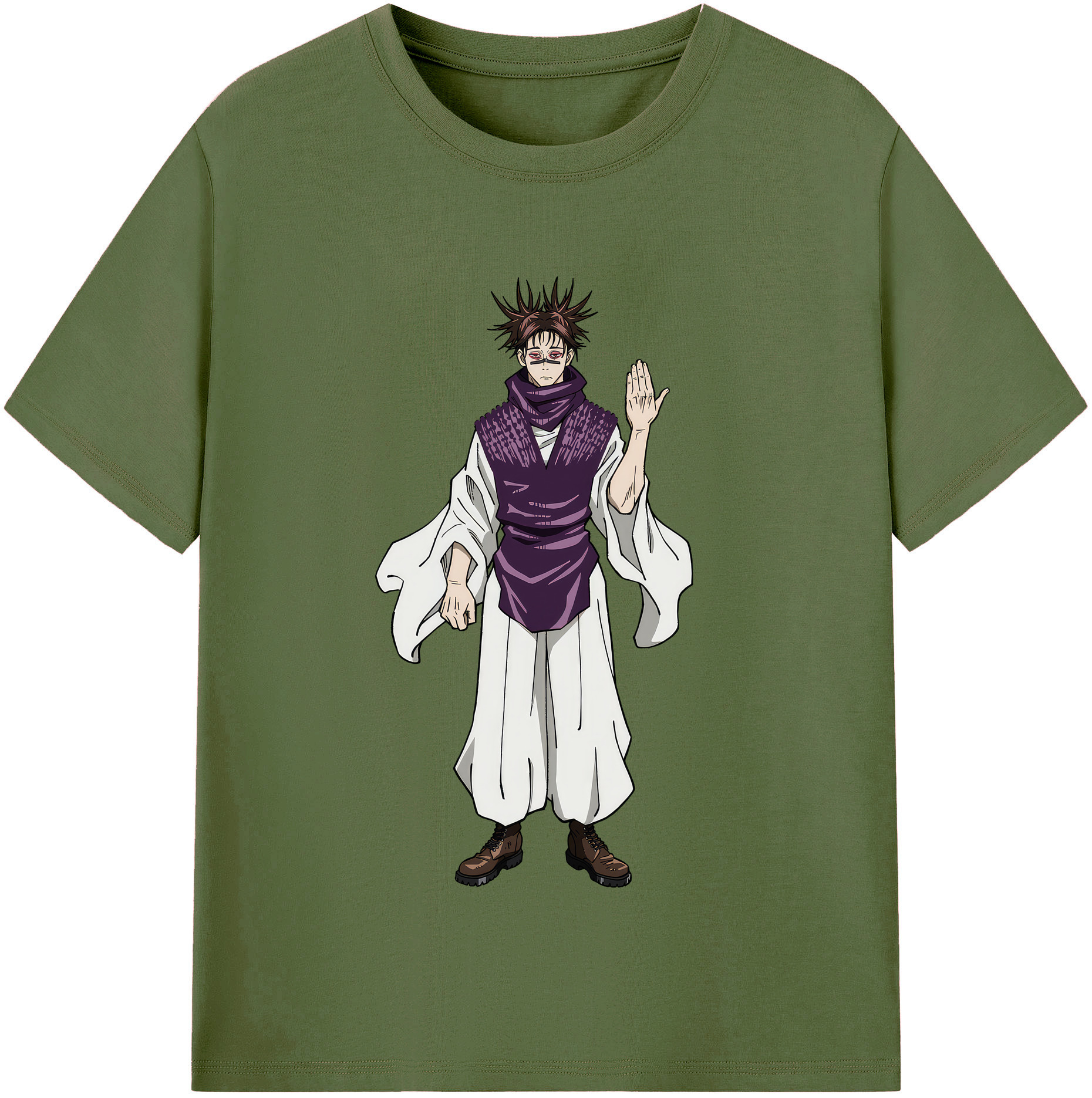 （画像用） 呪術廻戦 Jujutsu Kaisen 綿100％半袖Tシャツ（フロントプリント）